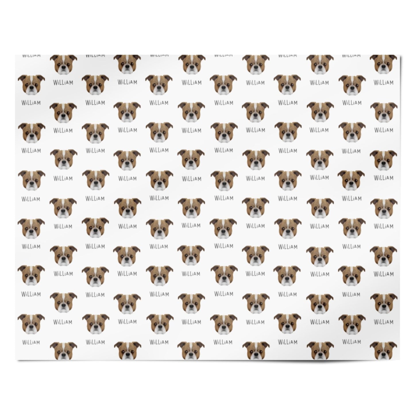 Jug Icon with Name Personalised Wrapping Paper Alternative