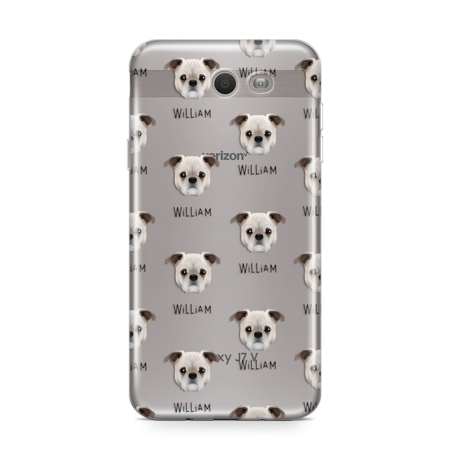 Jug Icon with Name Samsung Galaxy J7 2017 Case