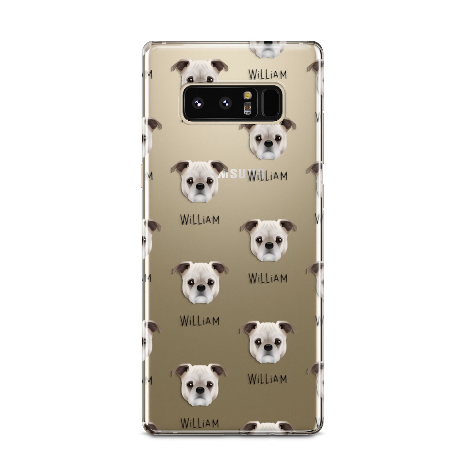 Jug Icon with Name Samsung Galaxy Note 8 Case