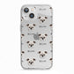 Jug Icon with Name iPhone 13 TPU Impact Case with White Edges