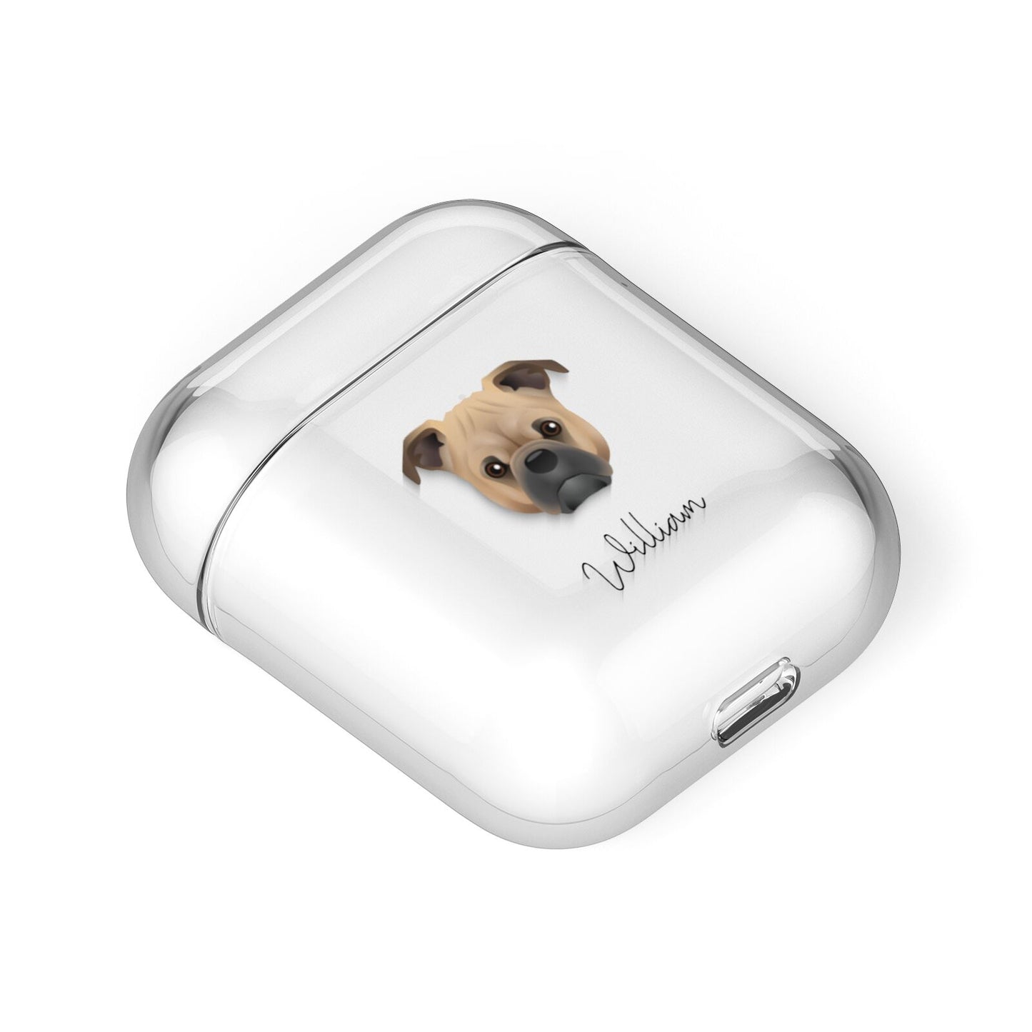 Jug Personalised AirPods Case Laid Flat
