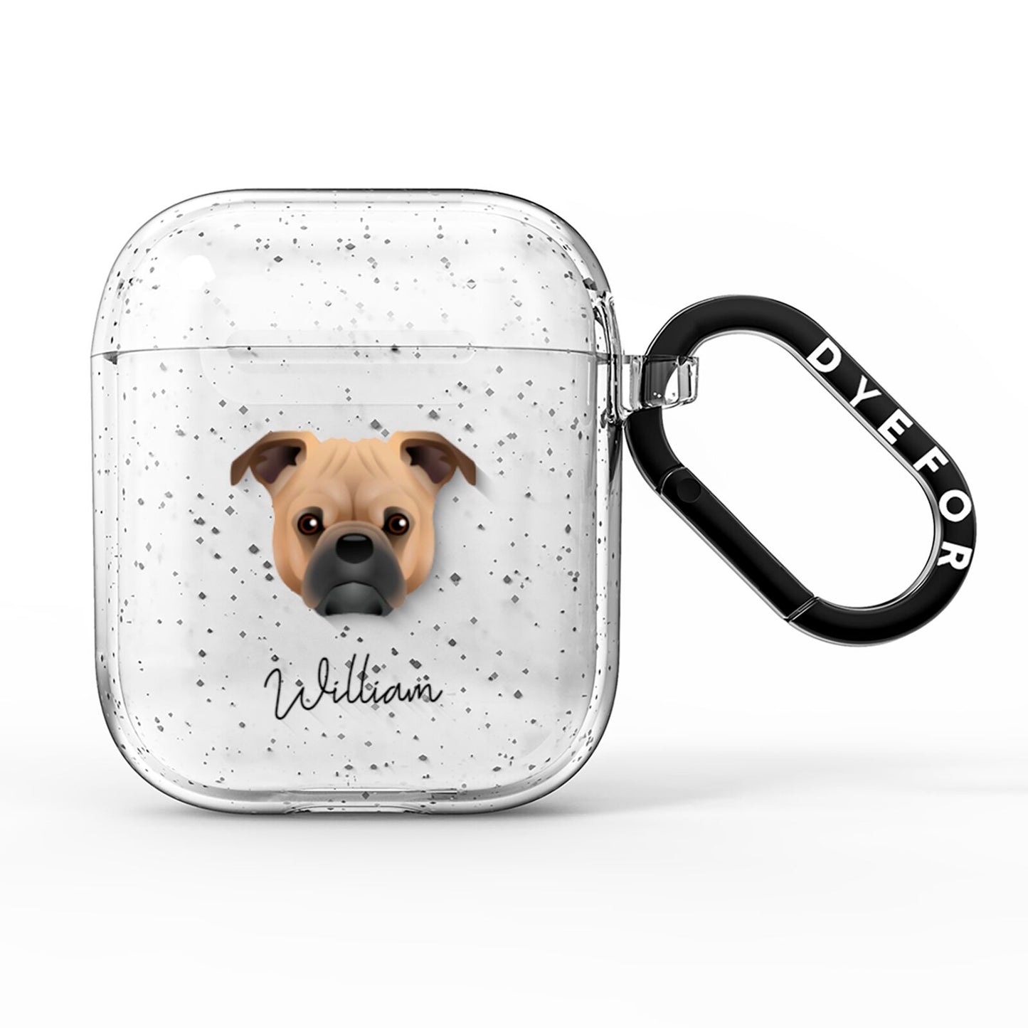 Jug Personalised AirPods Glitter Case