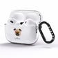 Jug Personalised AirPods Pro Clear Case Side Image
