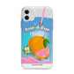 Just 4 Fun Apple iPhone 11 in White with Bumper Case