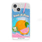 Just 4 Fun iPhone 13 Mini Clear Bumper Case