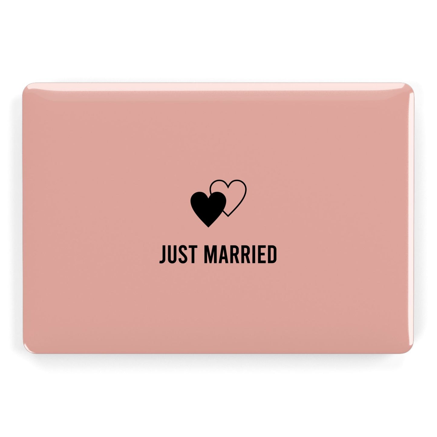 Just Married Apple MacBook Case