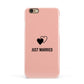 Just Married Apple iPhone 6 3D Snap Case