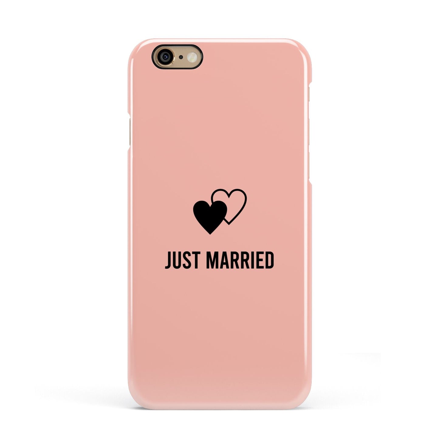 Just Married Apple iPhone 6 3D Snap Case