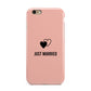 Just Married Apple iPhone 6 3D Tough Case