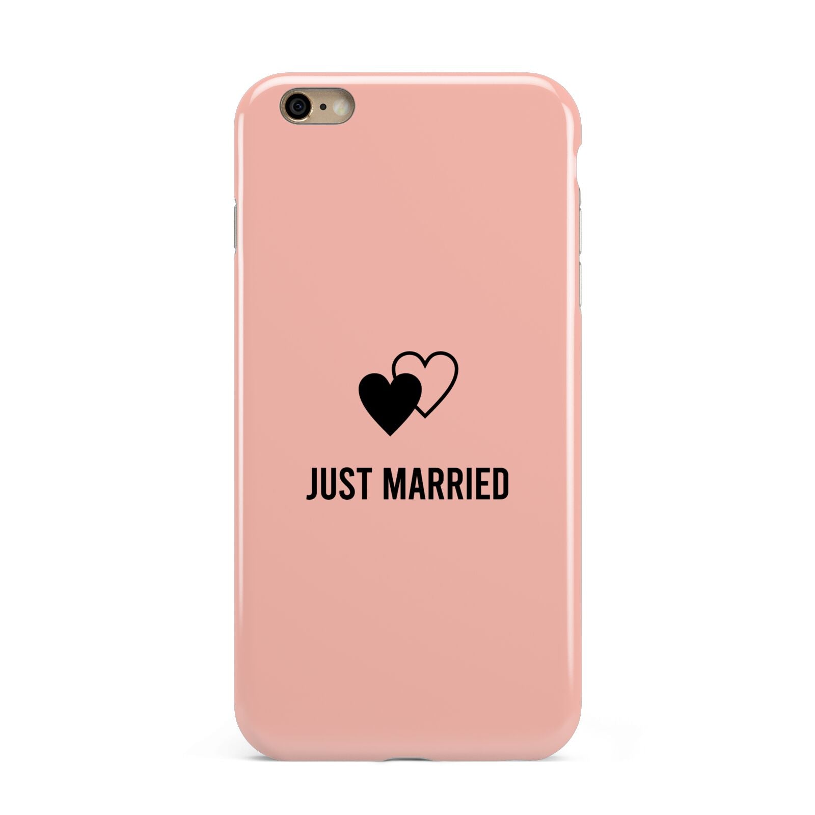 Just Married Apple iPhone 6 Plus 3D Tough Case