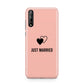Just Married Huawei Enjoy 10s Phone Case