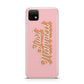 Just Married Pink Huawei Enjoy 20 Phone Case