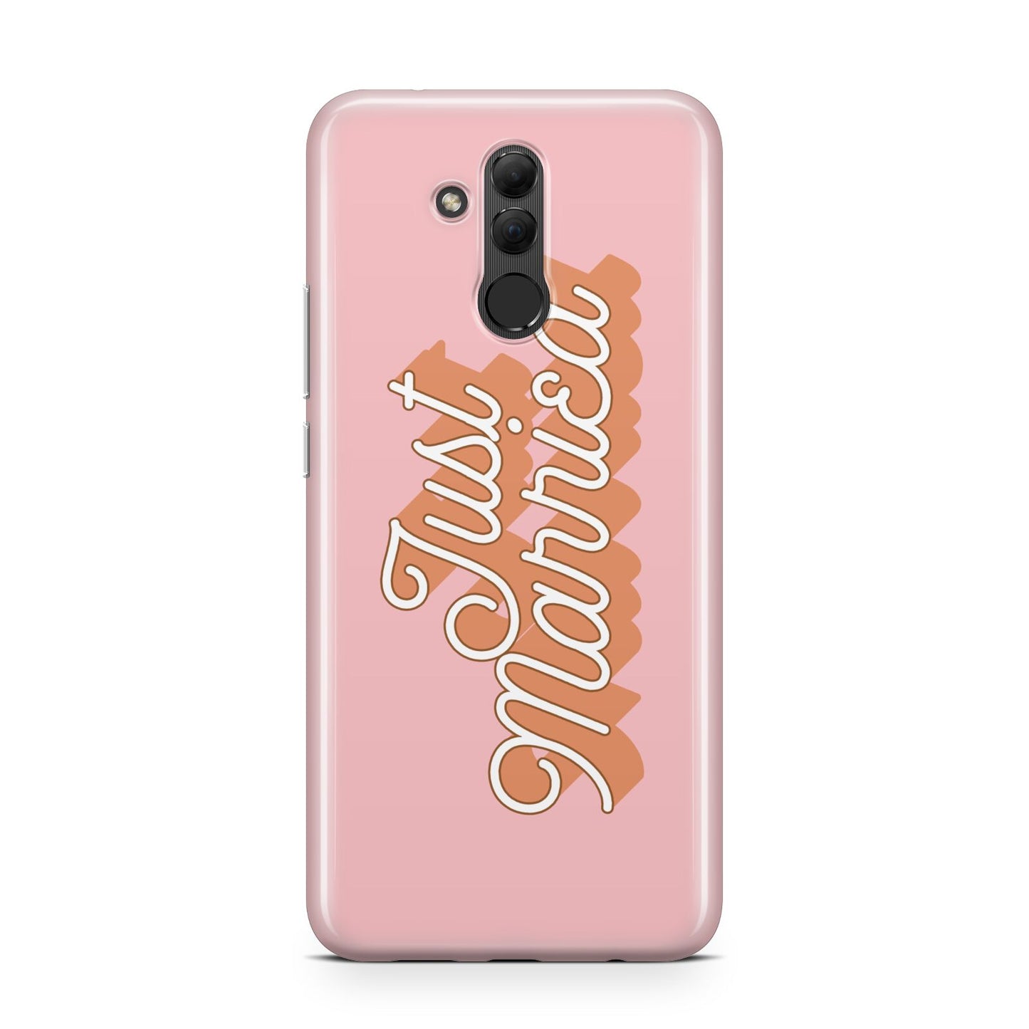 Just Married Pink Huawei Mate 20 Lite
