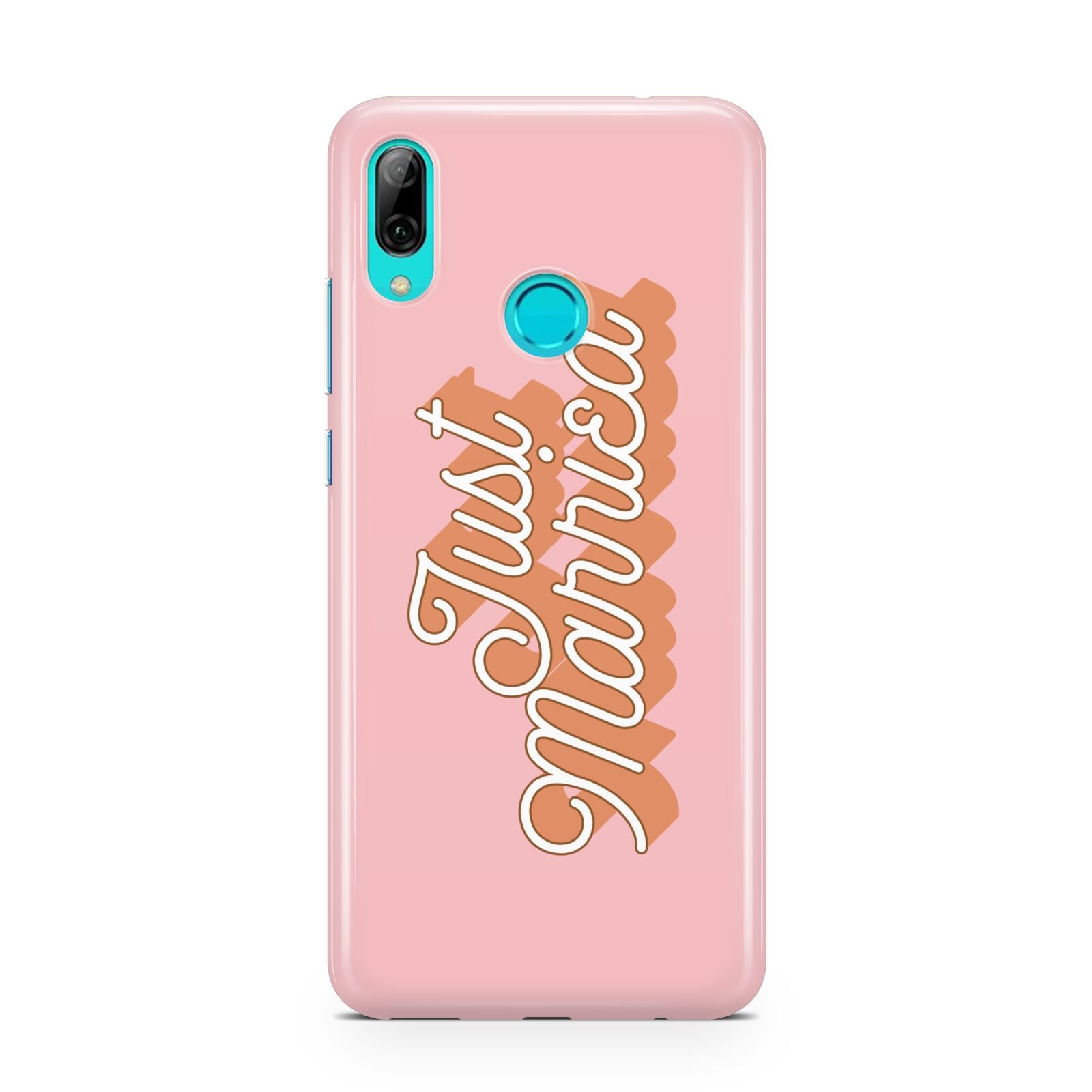 Just Married Pink Huawei P Smart 2019 Case