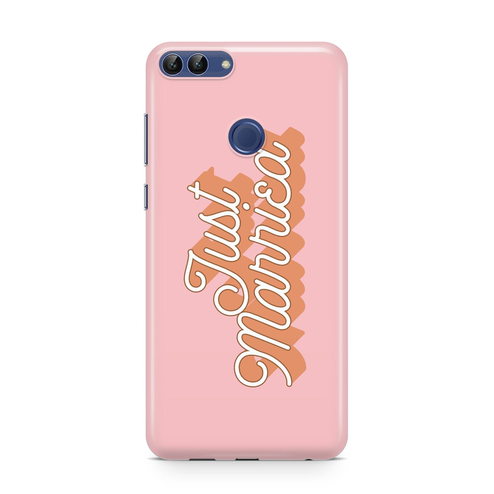 Just Married Pink Huawei P Smart Case