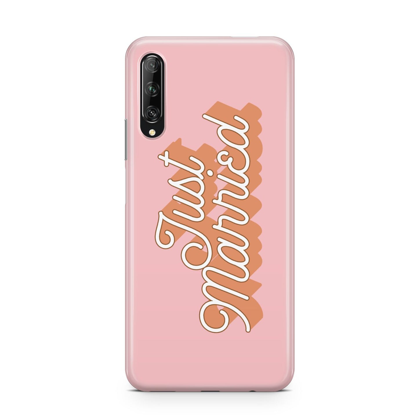 Just Married Pink Huawei P Smart Pro 2019