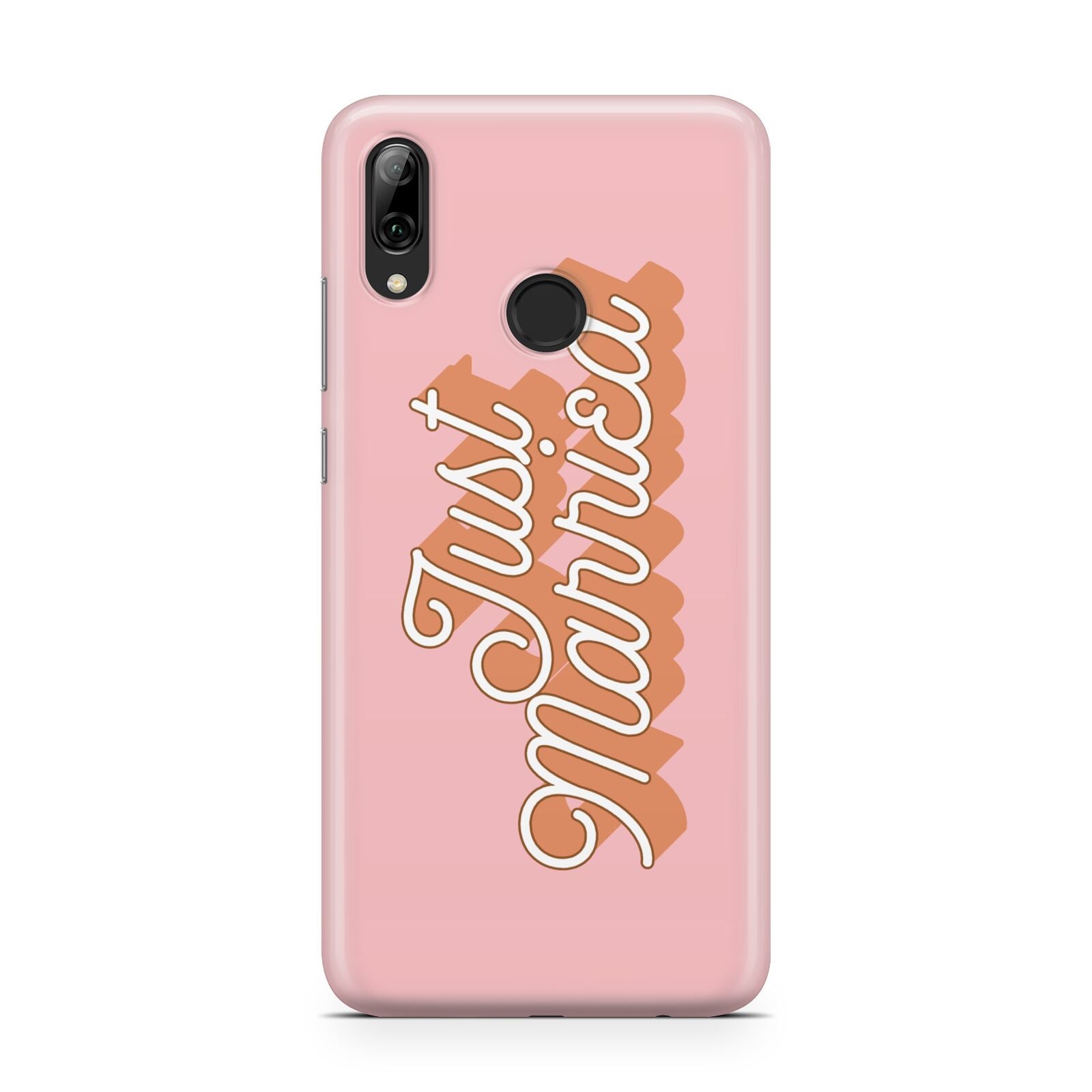 Just Married Pink Huawei Y7 2019