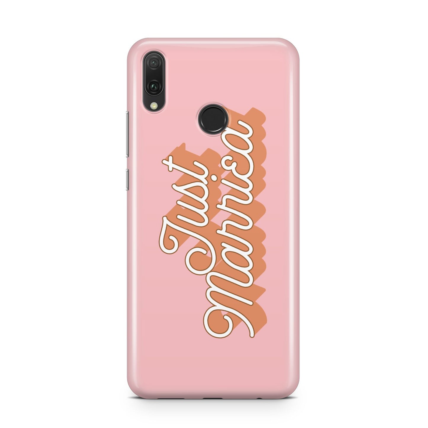 Just Married Pink Huawei Y9 2019