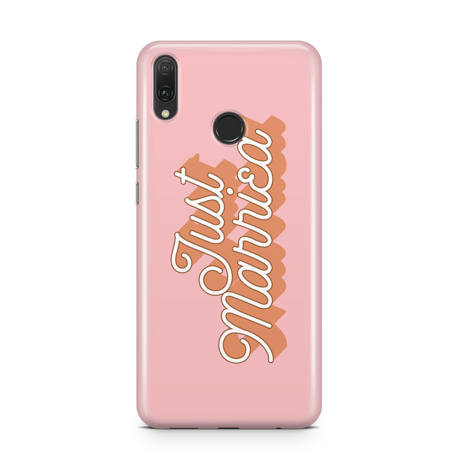 Just Married Pink Huawei Y9 2019
