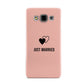 Just Married Samsung Galaxy A3 Case