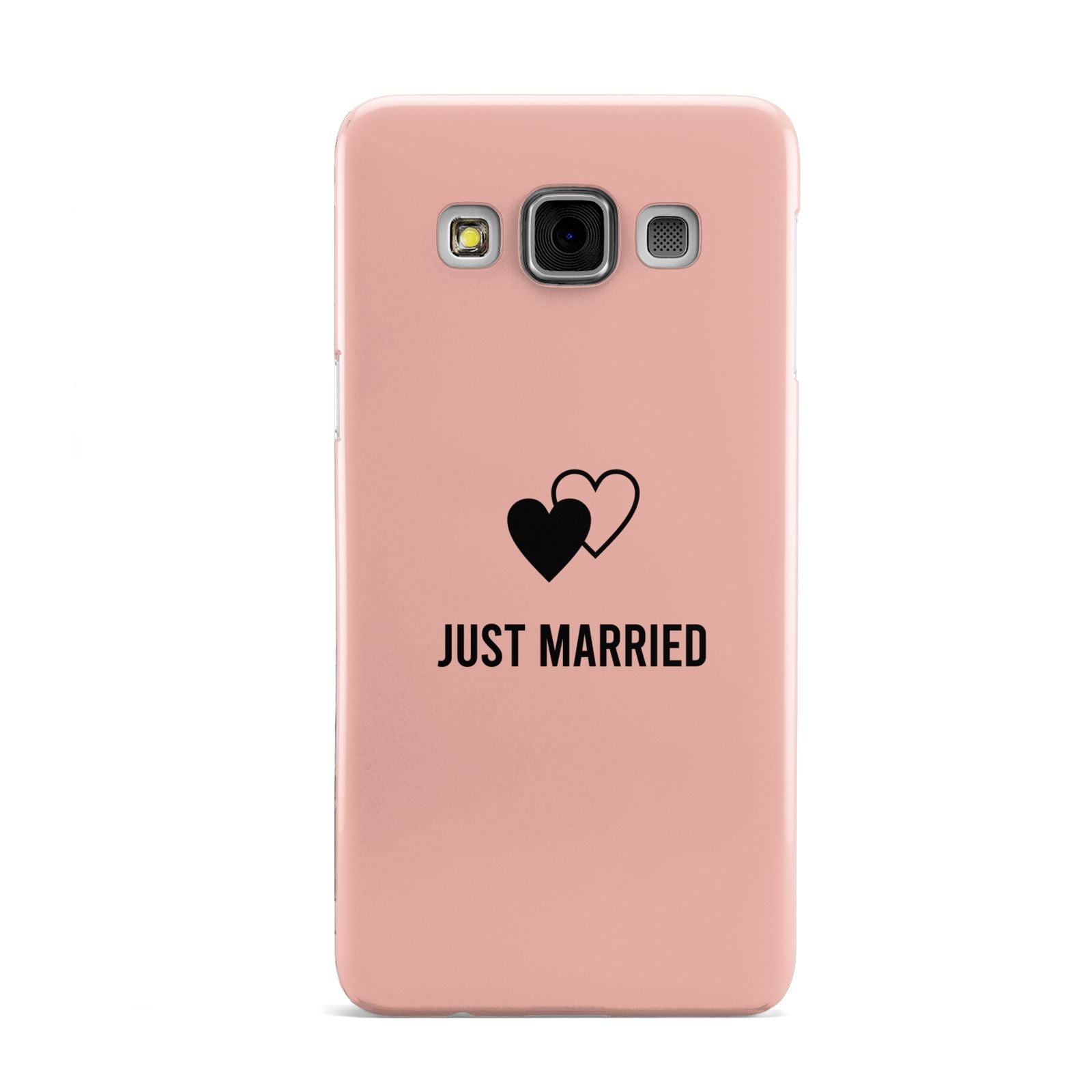 Just Married Samsung Galaxy A3 Case