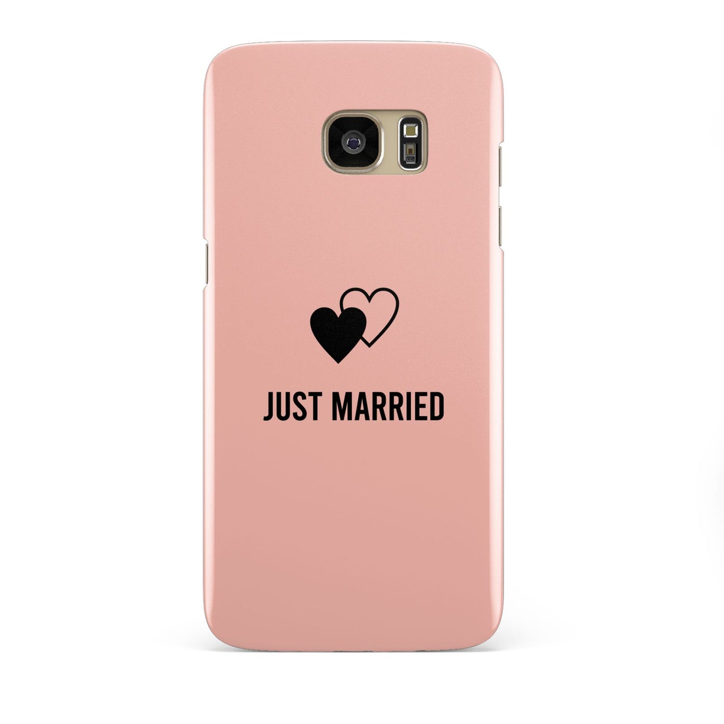 Just Married Samsung Galaxy S7 Edge Case