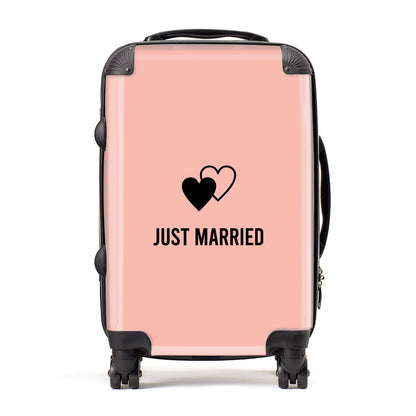 Just Married Suitcase