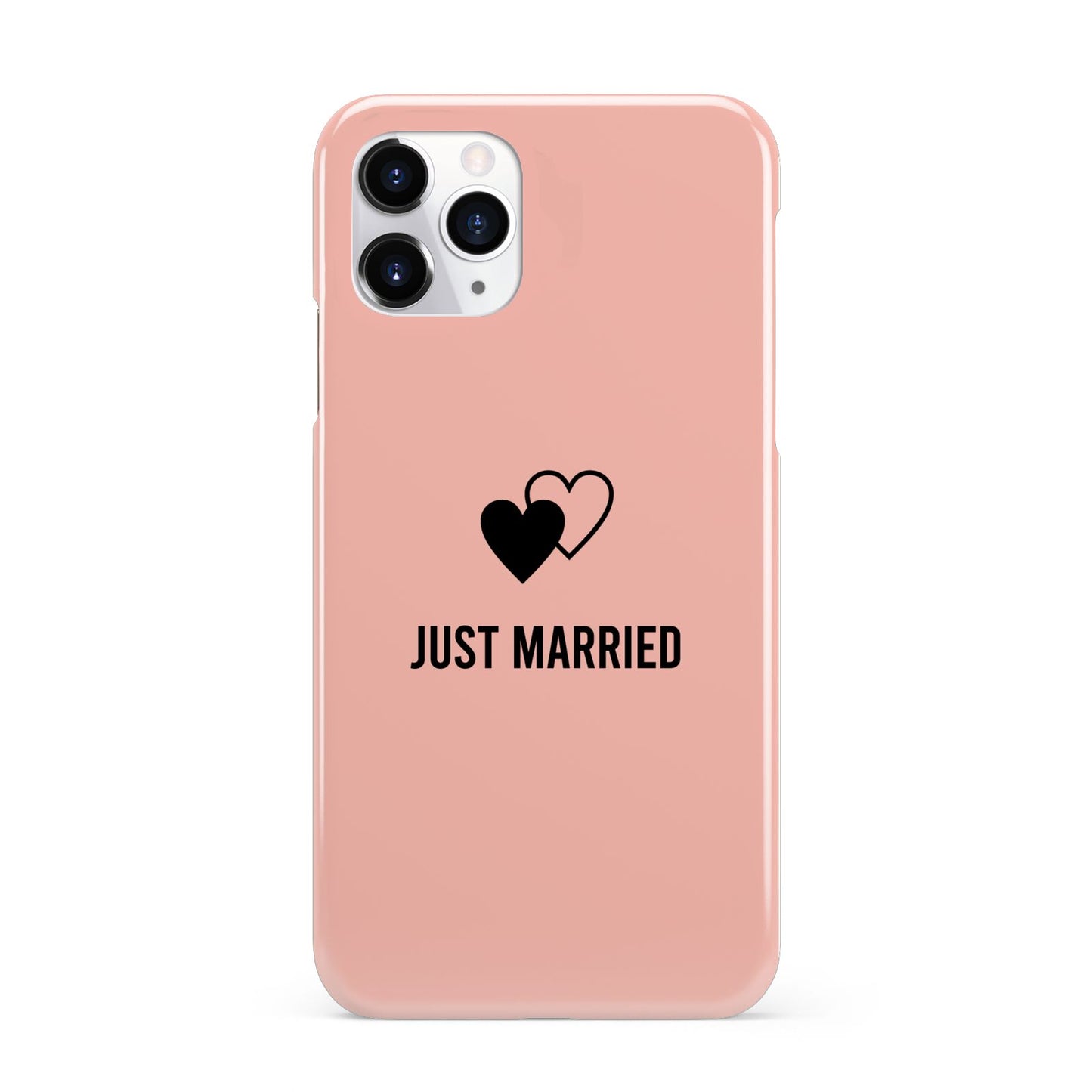 Just Married iPhone 11 Pro 3D Snap Case