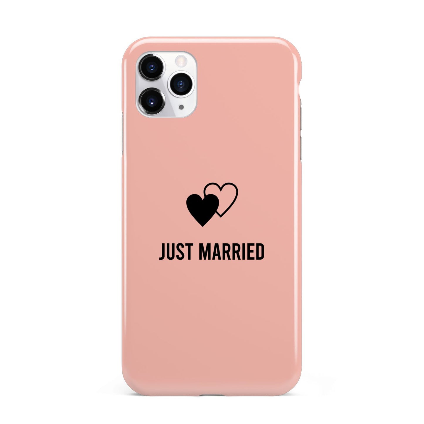 Just Married iPhone 11 Pro Max 3D Tough Case