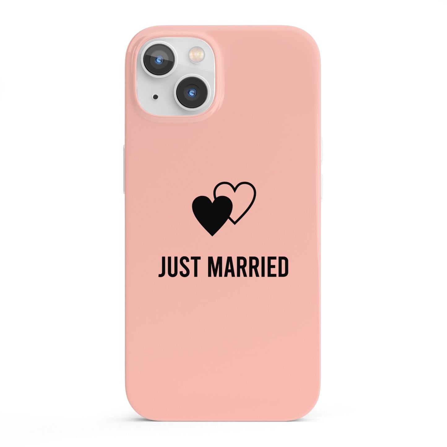 Just Married iPhone 13 Full Wrap 3D Snap Case