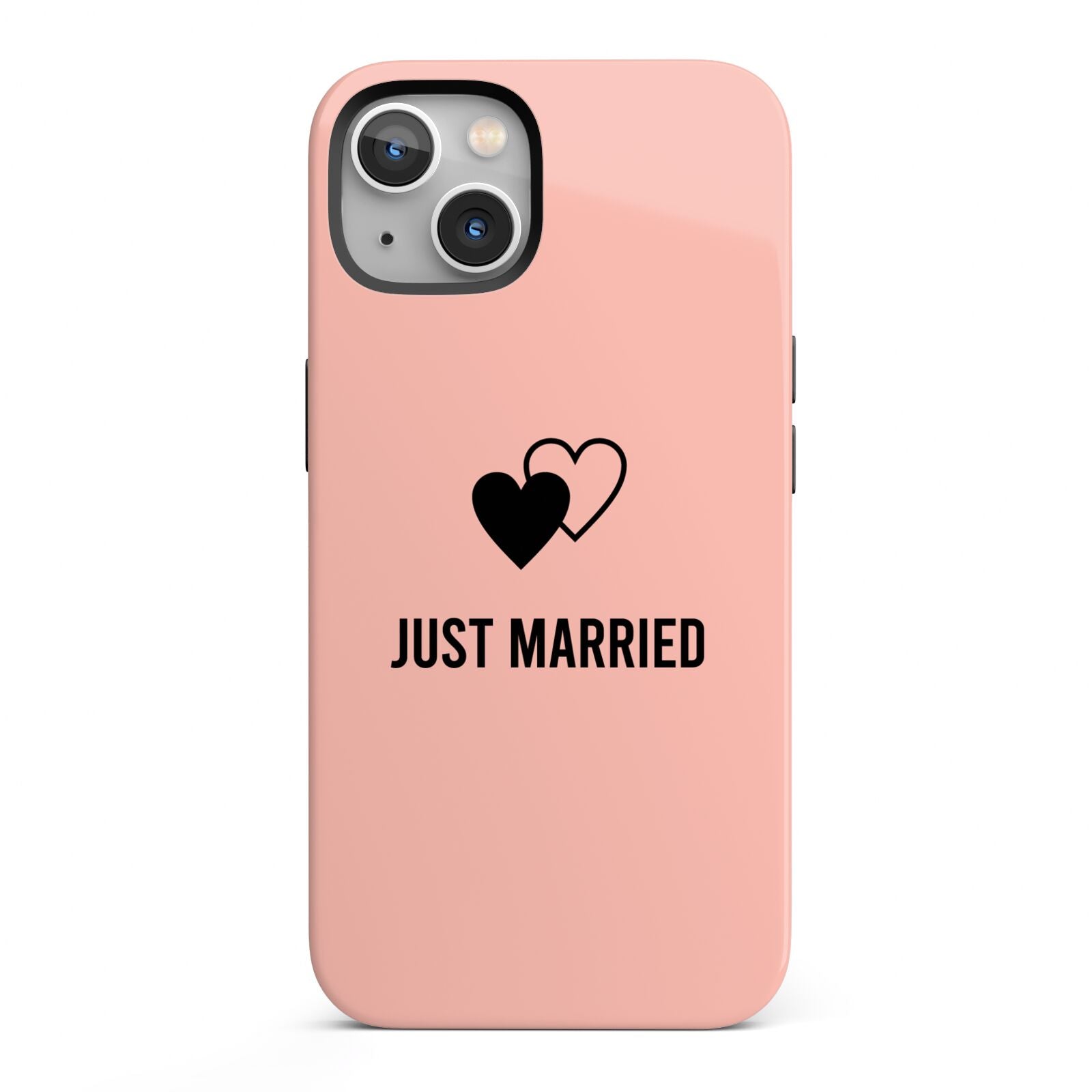 Just Married iPhone 13 Full Wrap 3D Tough Case