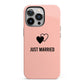 Just Married iPhone 13 Pro Full Wrap 3D Tough Case
