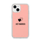 Just Married iPhone 14 Glitter Tough Case Starlight