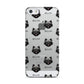 Keeshond Icon with Name Apple iPhone 5 Case
