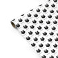 Keeshond Icon with Name Personalised Gift Wrap