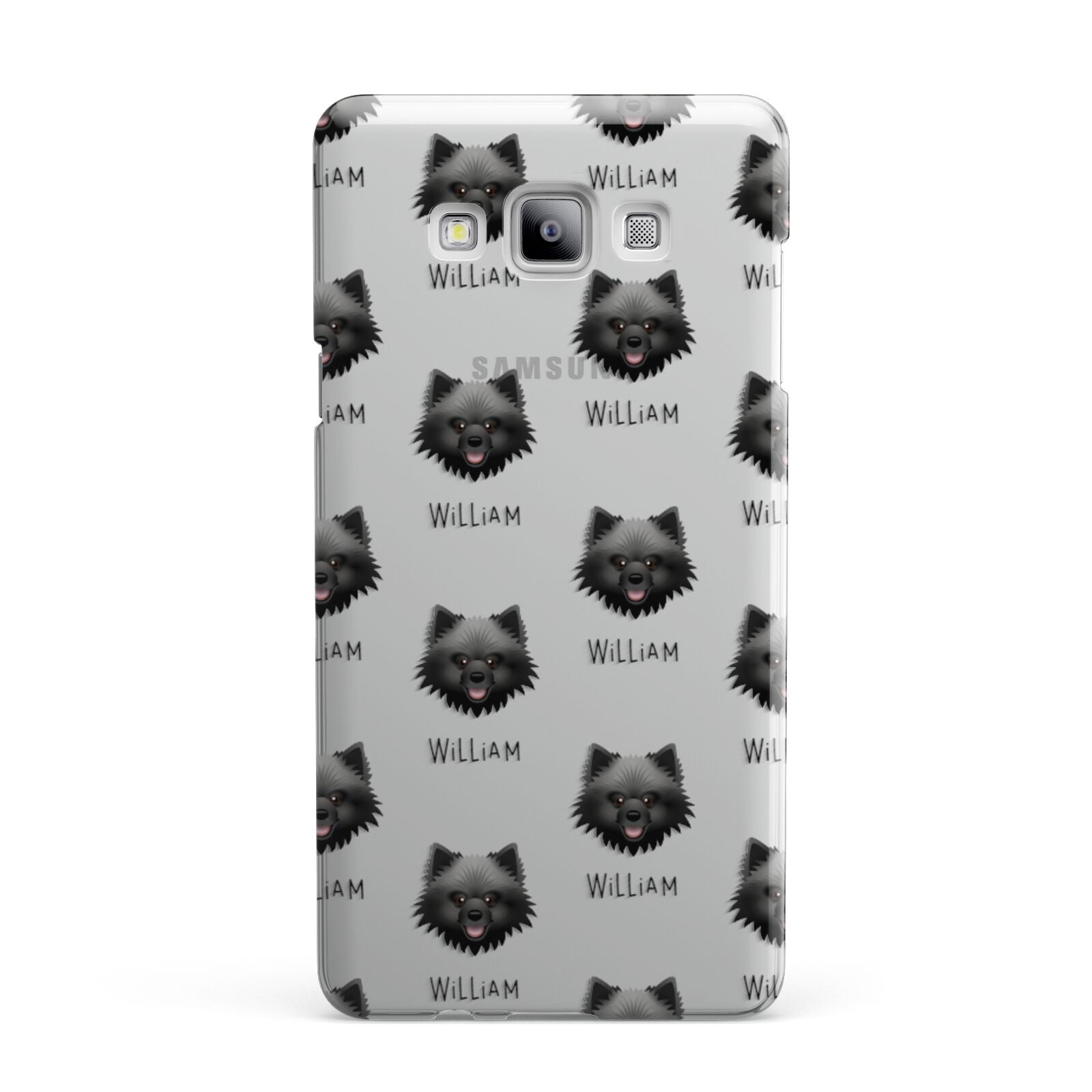 Keeshond Icon with Name Samsung Galaxy A7 2015 Case