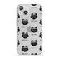 Keeshond Icon with Name iPhone 13 Clear Bumper Case