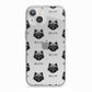 Keeshond Icon with Name iPhone 13 TPU Impact Case with White Edges
