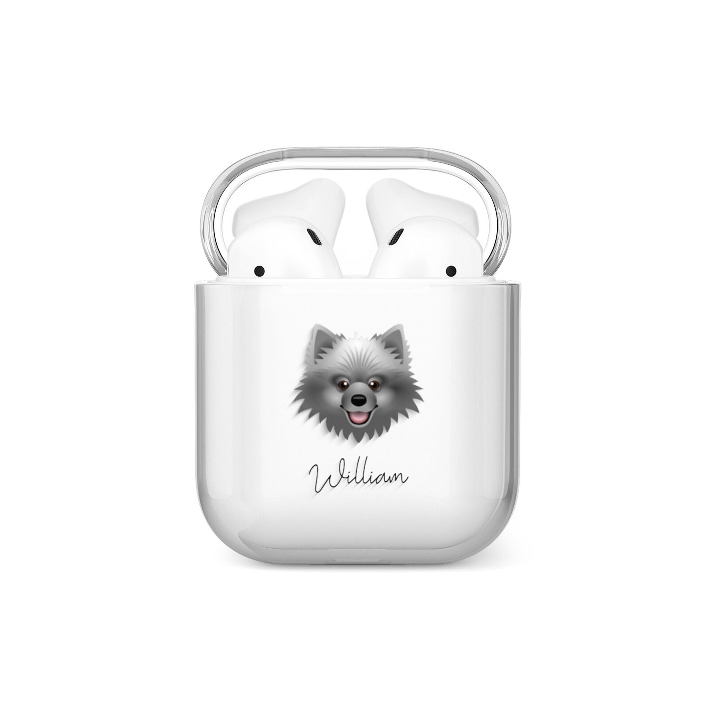 Keeshond Personalised AirPods Case