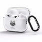 Keeshond Personalised AirPods Pro Clear Case Side Image