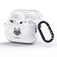 Keeshond Personalised AirPods Pro Glitter Case Side Image