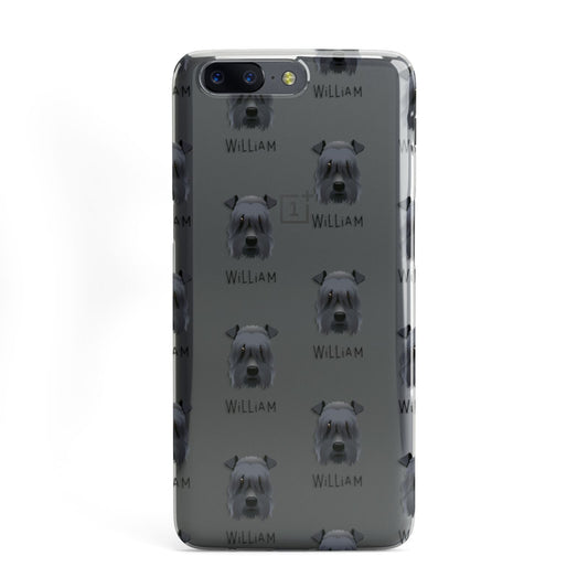 Kerry Blue Terrier Icon with Name OnePlus Case