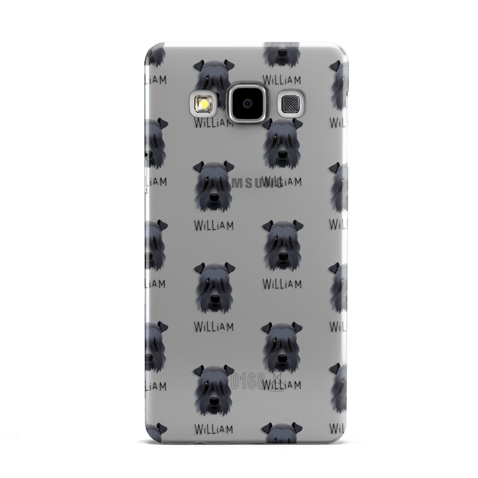 Kerry Blue Terrier Icon with Name Samsung Galaxy A5 Case