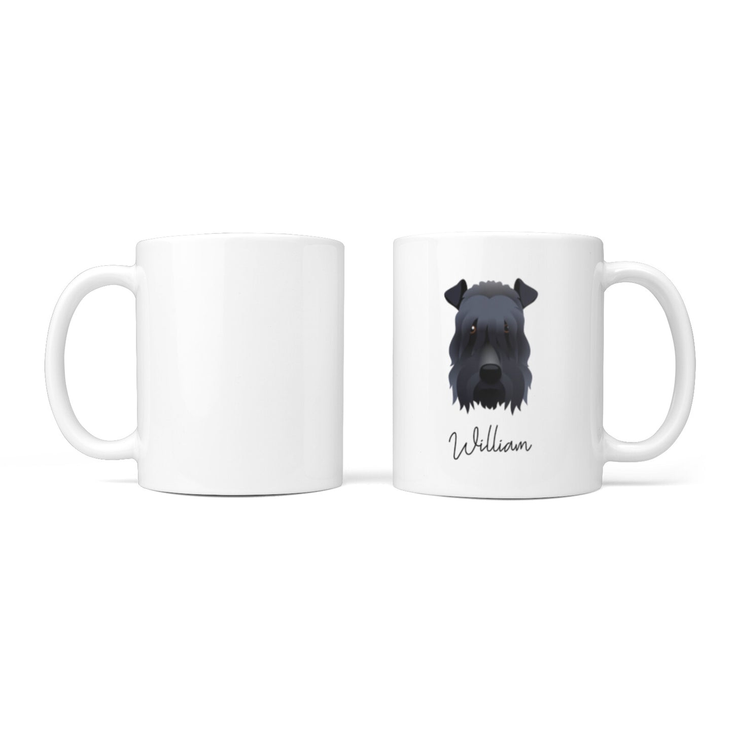 Kerry Blue Terrier Personalised 10oz Mug Alternative Image 3