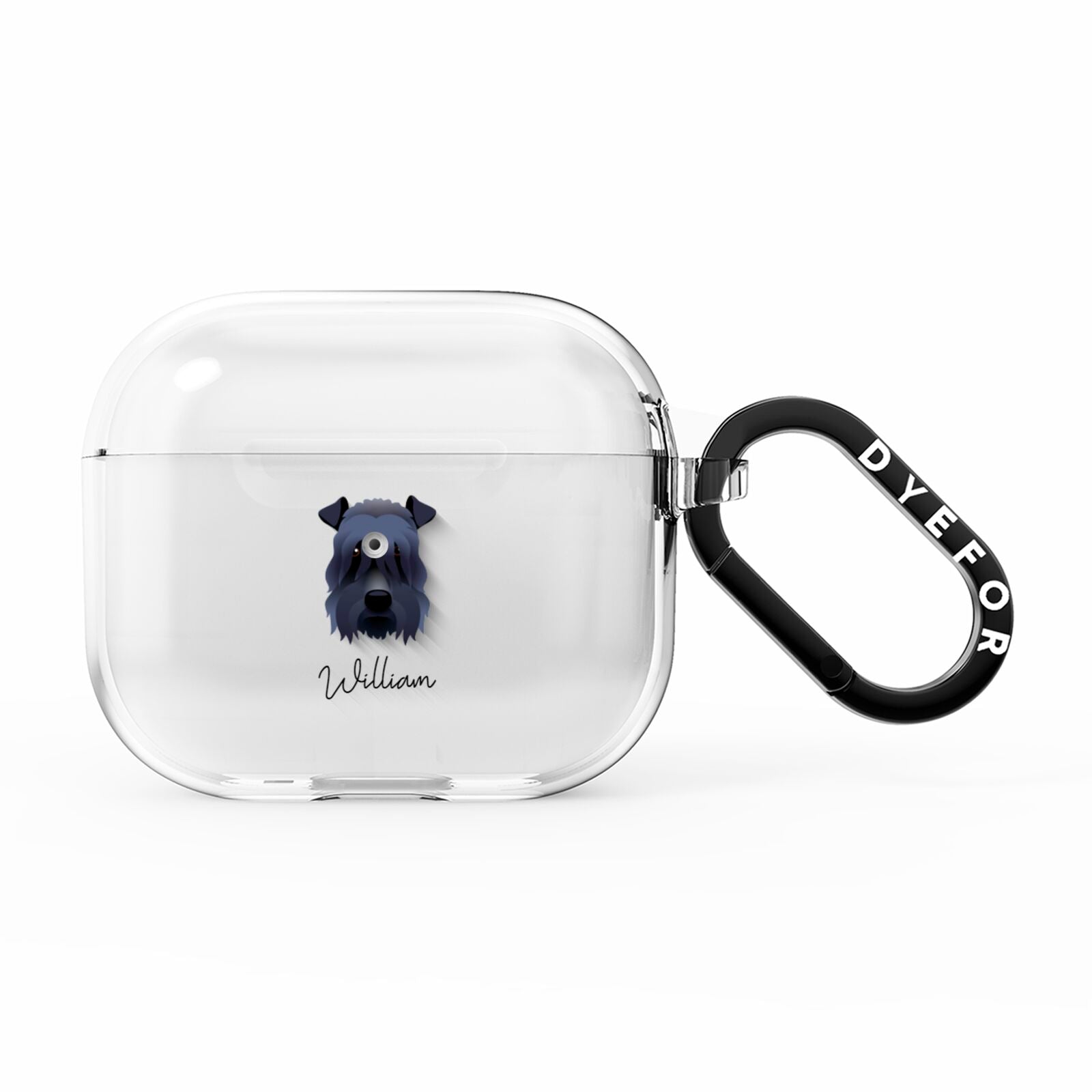 Kerry Blue Terrier Personalised AirPods Clear Case 3rd Gen