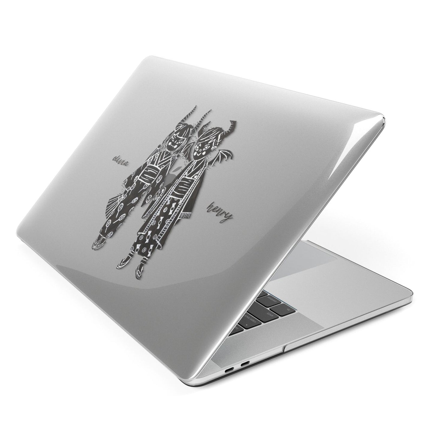 Kimono Devils Apple MacBook Case Side View