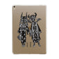 Kimono Devils Apple iPad Gold Case