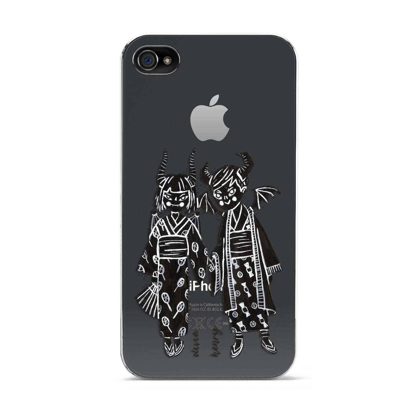 Kimono Devils Apple iPhone 4s Case