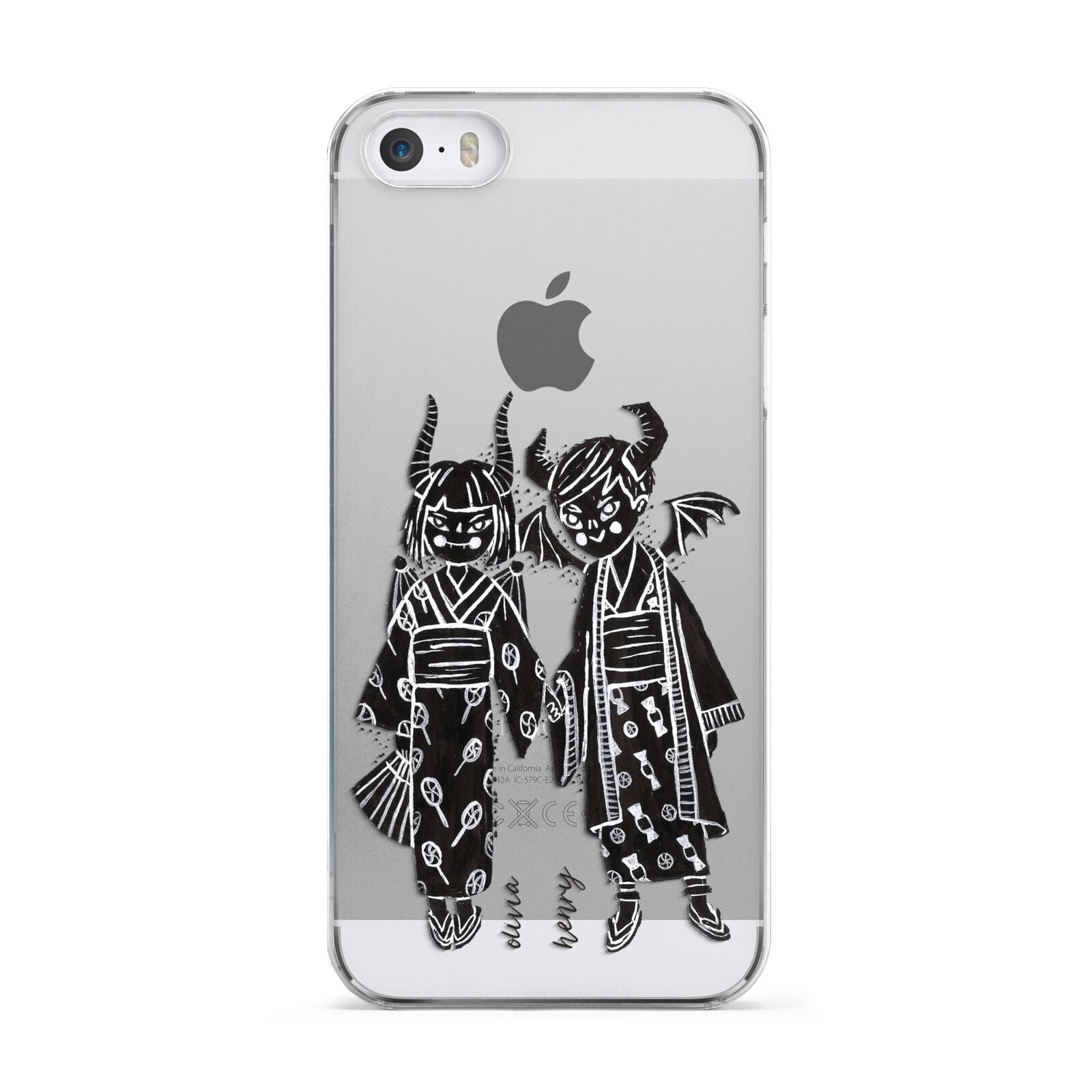 Kimono Devils Apple iPhone 5 Case