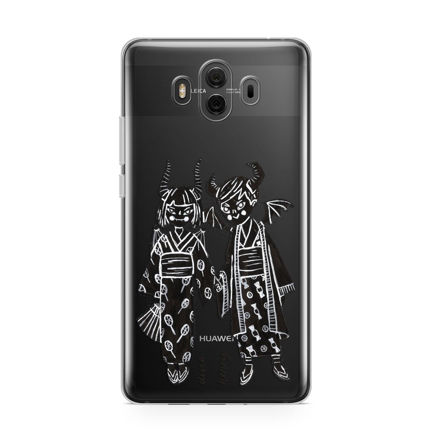 Kimono Devils Huawei Mate 10 Protective Phone Case